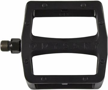 Picture of Odyssey Grandstand V2 BMX Pedals Nylon Platform 9/16 Black
